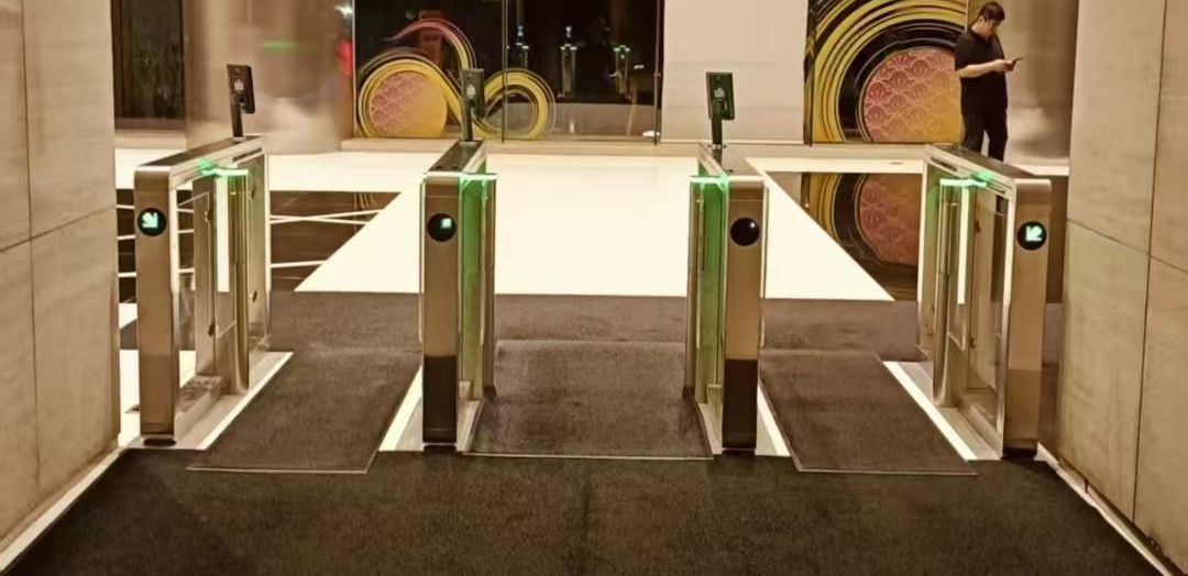 ​ZOJE Gezichtsherkenning Draaitourniquet Oplossing voor kantoorgebouwen